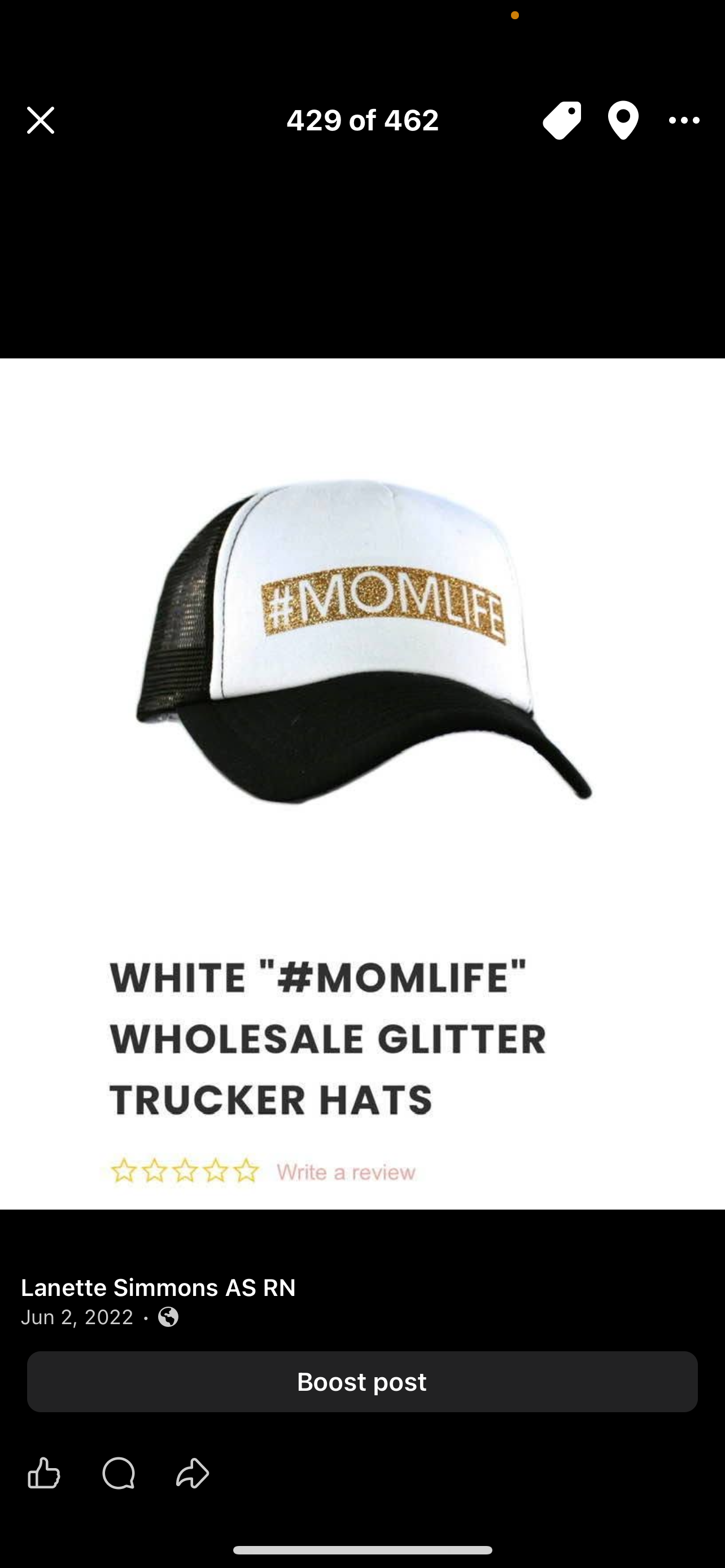 Mom Trucker Hat